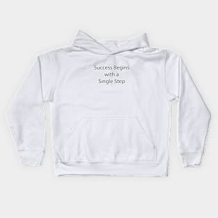 Motivational Quote 15 Kids Hoodie